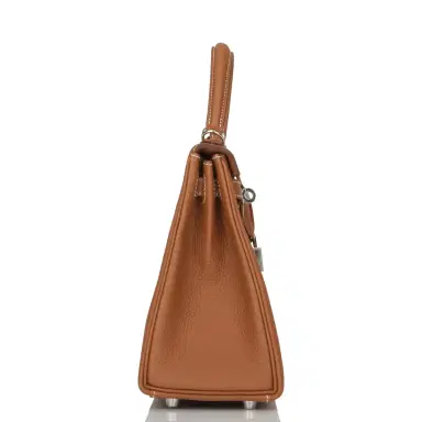HERMÈS Hermes Kelly Retourne 25 Gold Togo Palladium Hardware | Thumbnail 3 HERMÈS Hermes Kelly Retourne 25 Gold Togo Palladium Hardware | Thumbnail 3