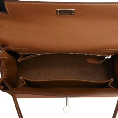 HERMÈS Hermes Kelly Retourne 25 Gold Togo Palladium Hardware | Thumbnail 7 HERMÈS Hermes Kelly Retourne 25 Gold Togo Palladium Hardware | Thumbnail 7