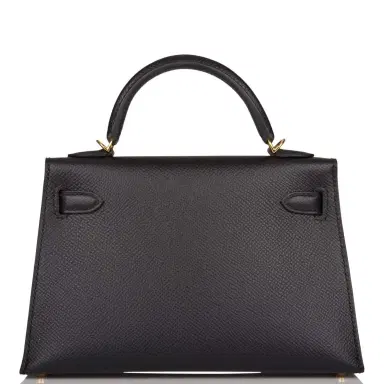 HERMÈS Hermes Kelly Sellier 20 Black Epsom Gold Hardware MG | Thumbnail 4 HERMÈS Hermes Kelly Sellier 20 Black Epsom Gold Hardware MG | Thumbnail 4