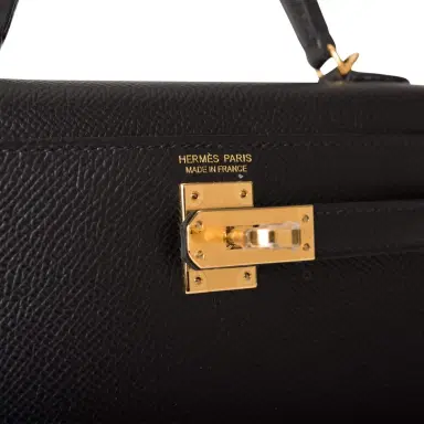 HERMÈS Hermes Kelly Sellier 20 Black Epsom Gold Hardware MG | Thumbnail 7 HERMÈS Hermes Kelly Sellier 20 Black Epsom Gold Hardware MG | Thumbnail 7