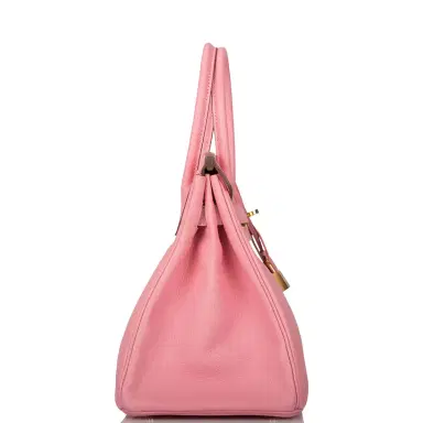 HERMÈS Hermes Rose Confetti Chevre Birkin 30cm Gold Hardware (Preloved - Mint) | Thumbnail 3 HERMÈS Hermes Rose Confetti Chevre Birkin 30cm Gold Hardware (Preloved - Mint) | Thumbnail 3