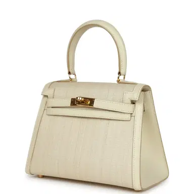 HERMÈS Vintage Hermes Kelly Sellier 20 Parchemin Crinoline and Box Gold Hardware | Thumbnail 6 HERMÈS Vintage Hermes Kelly Sellier 20 Parchemin Crinoline and Box Gold Hardware | Thumbnail 6