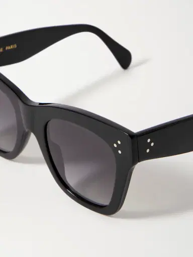 CELINE Eyewear Oversized Cat-eye Acetate Sunglasses | Thumbnail 4 CELINE Eyewear Oversized Cat-eye Acetate Sunglasses | Thumbnail 4
