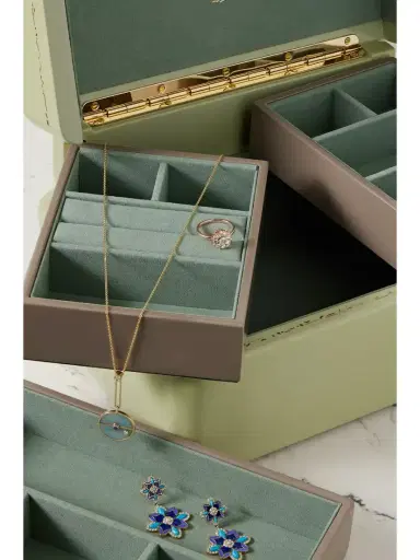 Trove Trunk Mini Lacquered Wood Jewelry Box | Thumbnail 2 Trove Trunk Mini Lacquered Wood Jewelry Box | Thumbnail 2