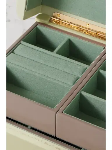 Trove Trunk Mini Lacquered Wood Jewelry Box | Thumbnail 4 Trove Trunk Mini Lacquered Wood Jewelry Box | Thumbnail 4