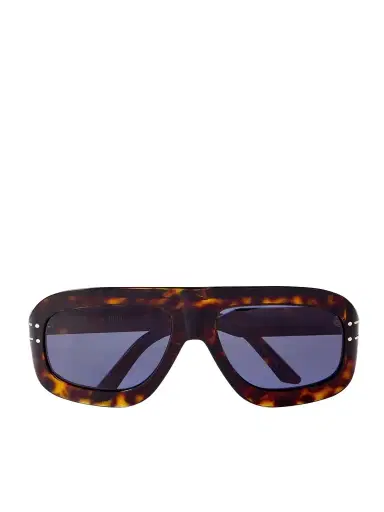 DIOR Eyewear Diorsignature M1u Aviator-style Tortoiseshell Acetate Sunglasses | Thumbnail 1 DIOR Eyewear Diorsignature M1u Aviator-style Tortoiseshell Acetate Sunglasses | Thumbnail 1