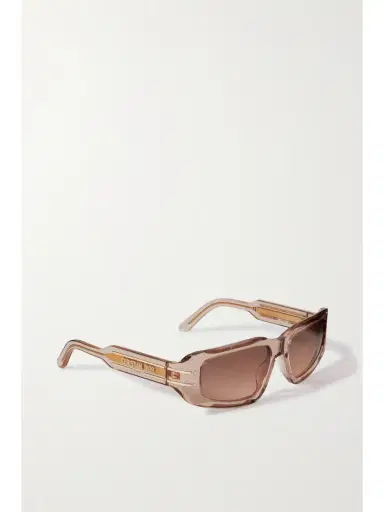 DIOR Eyewear Diorsignature S9u Rectangular-frame Acetate And Gold-tone Sunglasses | Thumbnail 3 DIOR Eyewear Diorsignature S9u Rectangular-frame Acetate And Gold-tone Sunglasses | Thumbnail 3