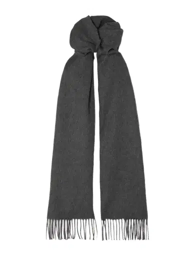 Johnstons of Elgin Fringed Cashmere Scarf | Thumbnail 1 Johnstons of Elgin Fringed Cashmere Scarf | Thumbnail 1