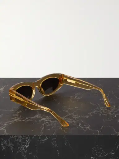 Bottega Veneta Eyewear Original Cat-eye Acetate And Gold-tone Sunglasses | Thumbnail 4 Bottega Veneta Eyewear Original Cat-eye Acetate And Gold-tone Sunglasses | Thumbnail 4