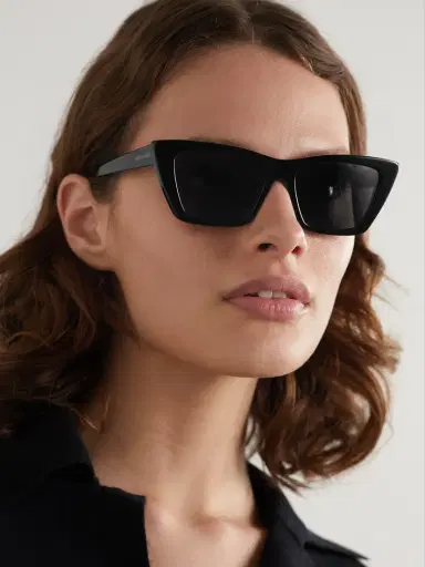 Saint Laurent Eyewear Mica Cat-eye Acetate Sunglasses | Thumbnail 2 Saint Laurent Eyewear Mica Cat-eye Acetate Sunglasses | Thumbnail 2