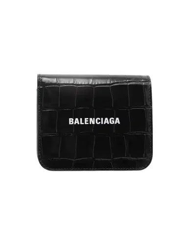 Balenciaga Printed Croc-effect Leather Cardholder | Thumbnail 1 Balenciaga Printed Croc-effect Leather Cardholder | Thumbnail 1