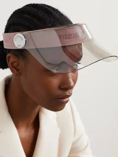 DIOR Eyewear Diorpacific V1u Perspex And Rubber Visor | Thumbnail 2 DIOR Eyewear Diorpacific V1u Perspex And Rubber Visor | Thumbnail 2