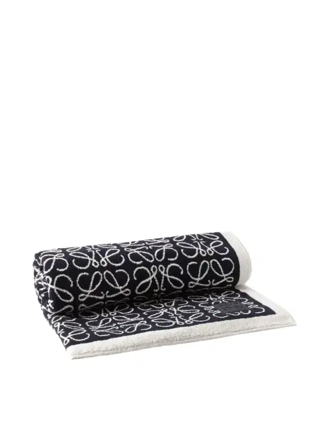 Anagram Cotton-terry Jacquard Towel Anagram Cotton-terry Jacquard Towel