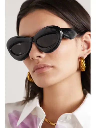 Loewe Inflated Cat-eye Acetate Sunglasses | Thumbnail 2 Loewe Inflated Cat-eye Acetate Sunglasses | Thumbnail 2