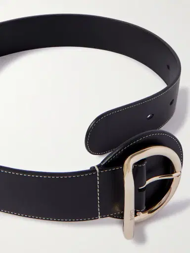 Chloé Tim Topstitched eather Belt | Thumbnail 3 Chloé Tim Topstitched eather Belt | Thumbnail 3
