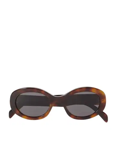 CELINE Eyewear Triomphe Oval-frame Acetate Sunglasses | Thumbnail 1 CELINE Eyewear Triomphe Oval-frame Acetate Sunglasses | Thumbnail 1