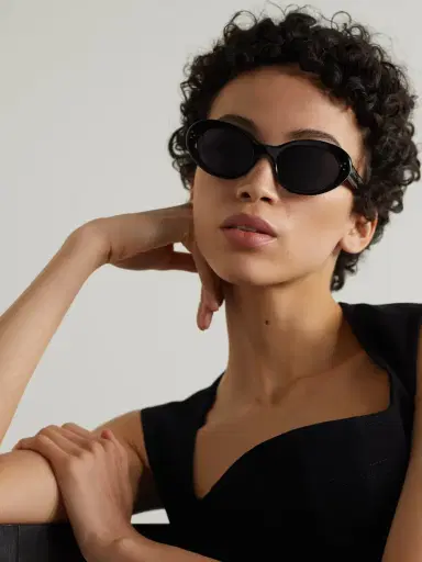 CELINE Eyewear Oval-frame Acetate Sunglasses | Thumbnail 2 CELINE Eyewear Oval-frame Acetate Sunglasses | Thumbnail 2