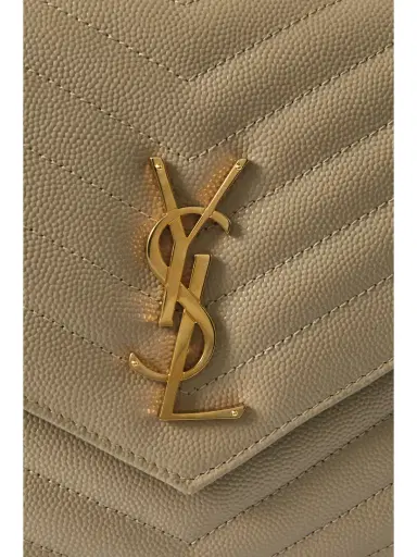 Saint Laurent Monogramme Quilted Textured-leather Pouch | Thumbnail 4 Saint Laurent Monogramme Quilted Textured-leather Pouch | Thumbnail 4