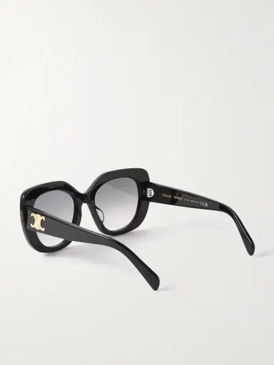 CELINE Eyewear Oversized Cat-eye Acetate Sunglasses | Thumbnail 3 CELINE Eyewear Oversized Cat-eye Acetate Sunglasses | Thumbnail 3