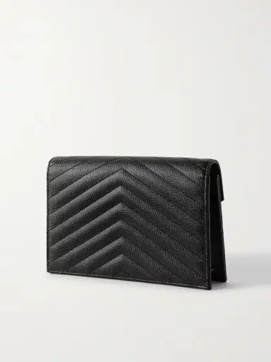 Saint Laurent Cassandre Envelope Chain Matelassé Textured-leather Wallet | Thumbnail 3 Saint Laurent Cassandre Envelope Chain Matelassé Textured-leather Wallet | Thumbnail 3