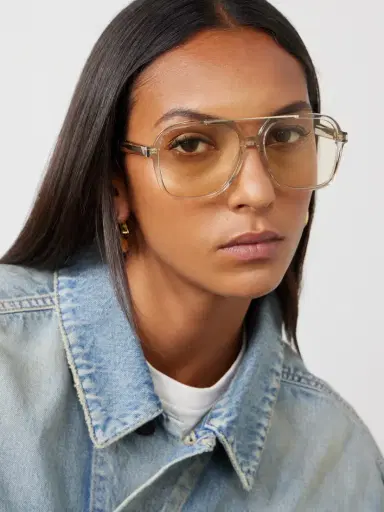 Saint Laurent Eyewear Aviator-style Acetate Sunglasses | Thumbnail 2 Saint Laurent Eyewear Aviator-style Acetate Sunglasses | Thumbnail 2