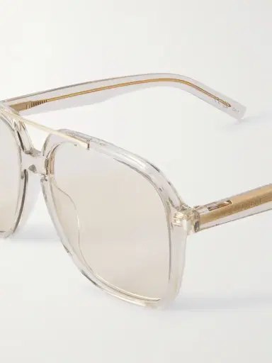 Saint Laurent Eyewear Aviator-style Acetate Sunglasses | Thumbnail 4 Saint Laurent Eyewear Aviator-style Acetate Sunglasses | Thumbnail 4