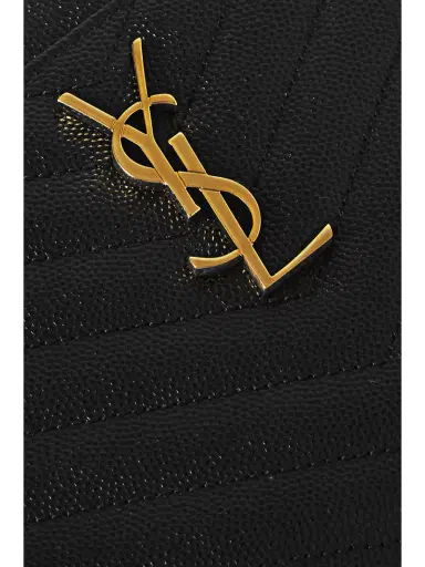 Saint Laurent Monogramme Quilted Textured-leather Pouch | Thumbnail 4 Saint Laurent Monogramme Quilted Textured-leather Pouch | Thumbnail 4