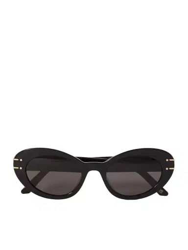 DIOR Eyewear Diorsignature B3u Cat-eye Acetate And Gold-tone Sunglasses | Thumbnail 1 DIOR Eyewear Diorsignature B3u Cat-eye Acetate And Gold-tone Sunglasses | Thumbnail 1