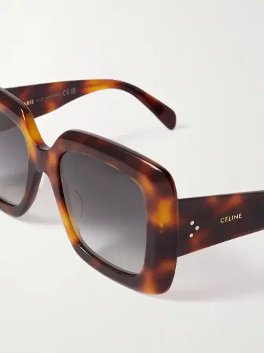 CELINE Eyewear Oversized Square-frame Acetate Sunglasses | Thumbnail 4 CELINE Eyewear Oversized Square-frame Acetate Sunglasses | Thumbnail 4
