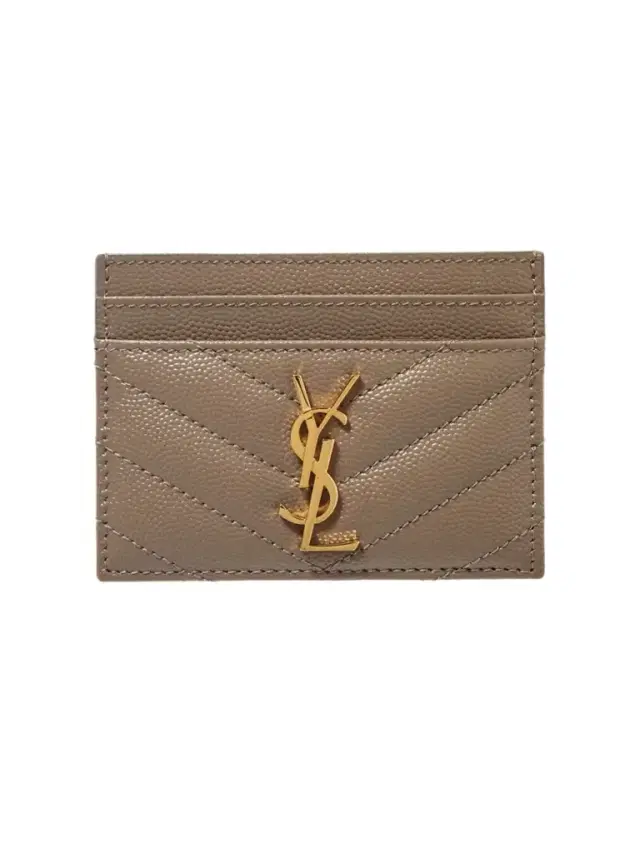 Monogramme Quilted Textured-leather Cardholder Monogramme Quilted Textured-leather Cardholder