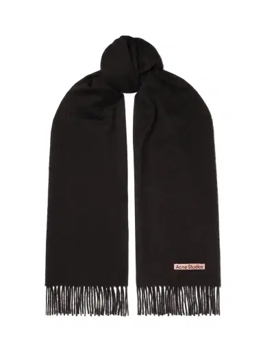 Acne Studios Canada Narrow Fringed Wool Scarf | Thumbnail 1 Acne Studios Canada Narrow Fringed Wool Scarf | Thumbnail 1