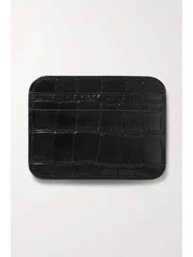 Balenciaga Cash Printed Croc-effect Leather Cardholder | Thumbnail 2 Balenciaga Cash Printed Croc-effect Leather Cardholder | Thumbnail 2