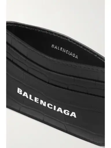 Balenciaga Cash Printed Croc-effect Leather Cardholder | Thumbnail 4 Balenciaga Cash Printed Croc-effect Leather Cardholder | Thumbnail 4