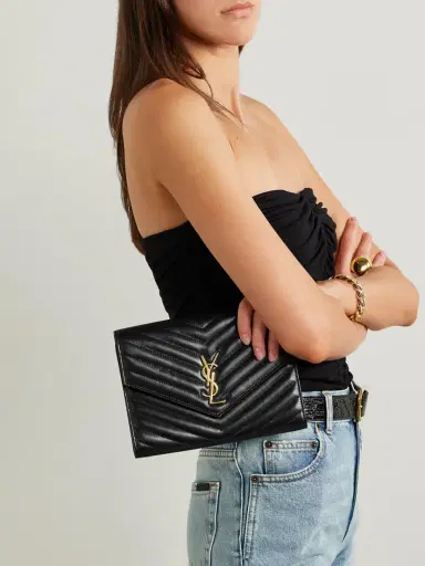Saint Laurent Cassandre Matelassé Leather Clutch | Thumbnail 2 Saint Laurent Cassandre Matelassé Leather Clutch | Thumbnail 2