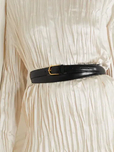 TOTEME Glossed-leather Belt | Thumbnail 2 TOTEME Glossed-leather Belt | Thumbnail 2