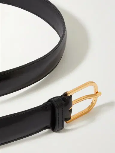 TOTEME Glossed-leather Belt | Thumbnail 3 TOTEME Glossed-leather Belt | Thumbnail 3