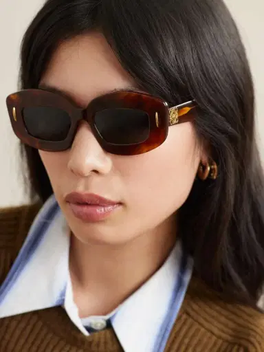 Loewe Screen Square-frame Tortoiseshell Acetate Sunglasses | Thumbnail 2 Loewe Screen Square-frame Tortoiseshell Acetate Sunglasses | Thumbnail 2