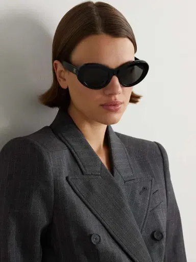 Balenciaga Monaco Cat-eye Recycled Acetate Sunglasses | Thumbnail 2 Balenciaga Monaco Cat-eye Recycled Acetate Sunglasses | Thumbnail 2