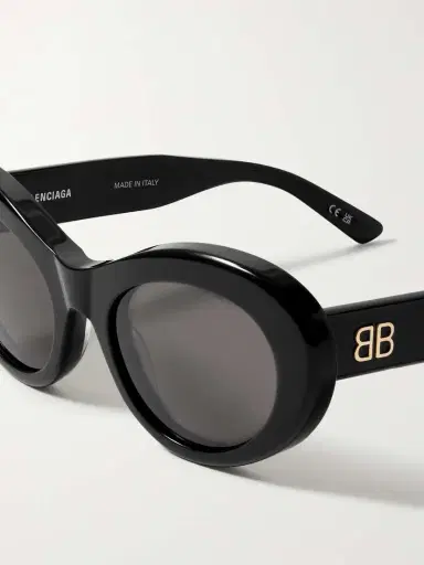 Balenciaga Monaco Cat-eye Recycled Acetate Sunglasses | Thumbnail 4 Balenciaga Monaco Cat-eye Recycled Acetate Sunglasses | Thumbnail 4