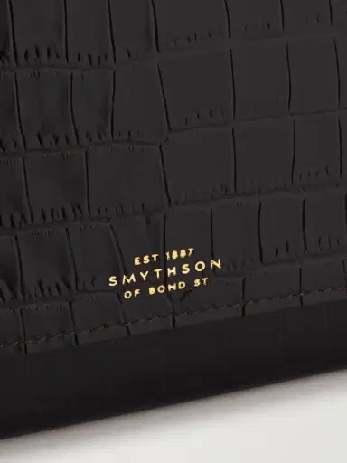 Smythson Marshall Croc-effect Leather Travel Wallet | Thumbnail 3 Smythson Marshall Croc-effect Leather Travel Wallet | Thumbnail 3