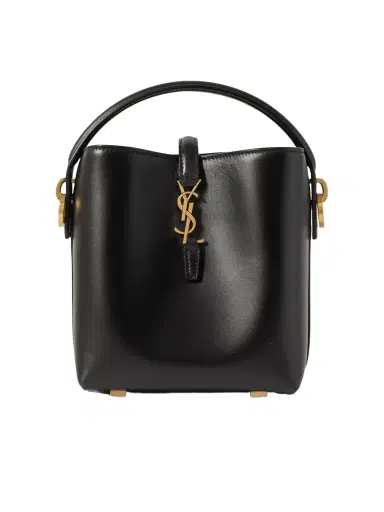 Saint Laurent Le 37 Mini Leather Bucket Bag | Thumbnail 1 Saint Laurent Le 37 Mini Leather Bucket Bag | Thumbnail 1