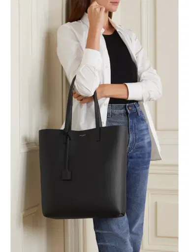 Saint Laurent North/south Leather Tote | Thumbnail 2 Saint Laurent North/south Leather Tote | Thumbnail 2