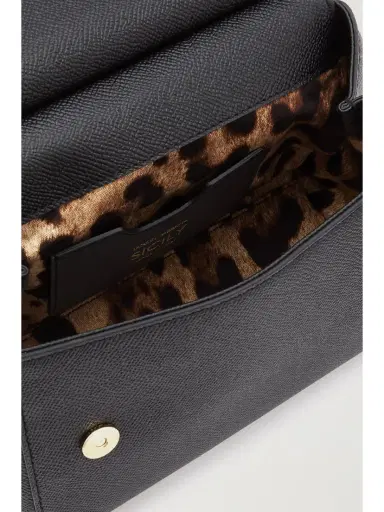Dolce & Gabbana Sicily Small Textured-leather Shoulder Bag | Thumbnail 5 Dolce & Gabbana Sicily Small Textured-leather Shoulder Bag | Thumbnail 5