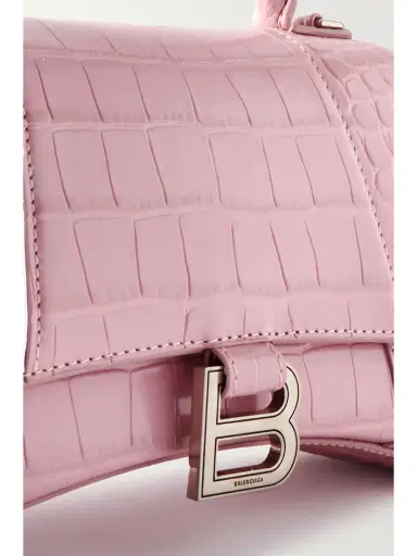 Balenciaga Hourglass Small Croc-effect Leather Tote | Thumbnail 4 Balenciaga Hourglass Small Croc-effect Leather Tote | Thumbnail 4
