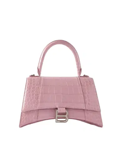 Balenciaga Hourglass Small Croc-effect Leather Tote | Thumbnail 1 Balenciaga Hourglass Small Croc-effect Leather Tote | Thumbnail 1