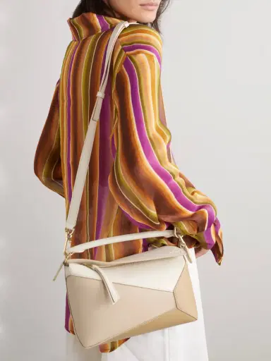Loewe Puzzle Edge Small Color-block Textured-leather Shoulder Bag | Thumbnail 6 Loewe Puzzle Edge Small Color-block Textured-leather Shoulder Bag | Thumbnail 6