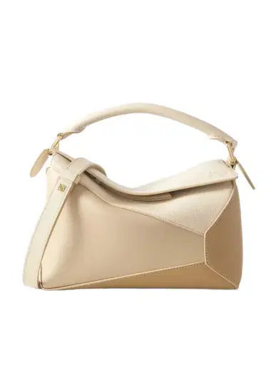 Loewe Puzzle Edge Small Color-block Textured-leather Shoulder Bag | Thumbnail 1 Loewe Puzzle Edge Small Color-block Textured-leather Shoulder Bag | Thumbnail 1