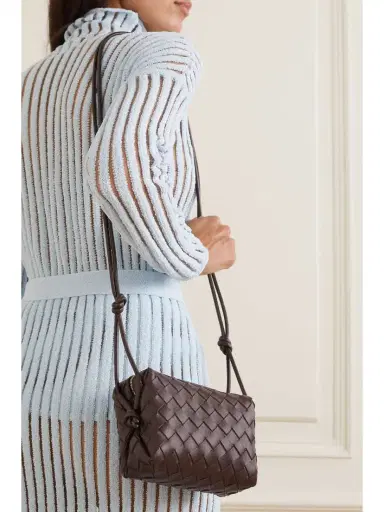 Bottega Veneta Mini Loop Intrecciato Leather Shoulder Bag | Thumbnail 2 Bottega Veneta Mini Loop Intrecciato Leather Shoulder Bag | Thumbnail 2