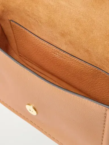 Valentino Garavani Locò Embellished Textured-leather Shoulder Bag | Thumbnail 5 Valentino Garavani Locò Embellished Textured-leather Shoulder Bag | Thumbnail 5