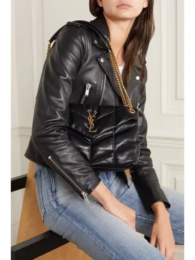 Saint Laurent Puffer Small Matelassé Leather Shoulder Bag | Thumbnail 2 Saint Laurent Puffer Small Matelassé Leather Shoulder Bag | Thumbnail 2